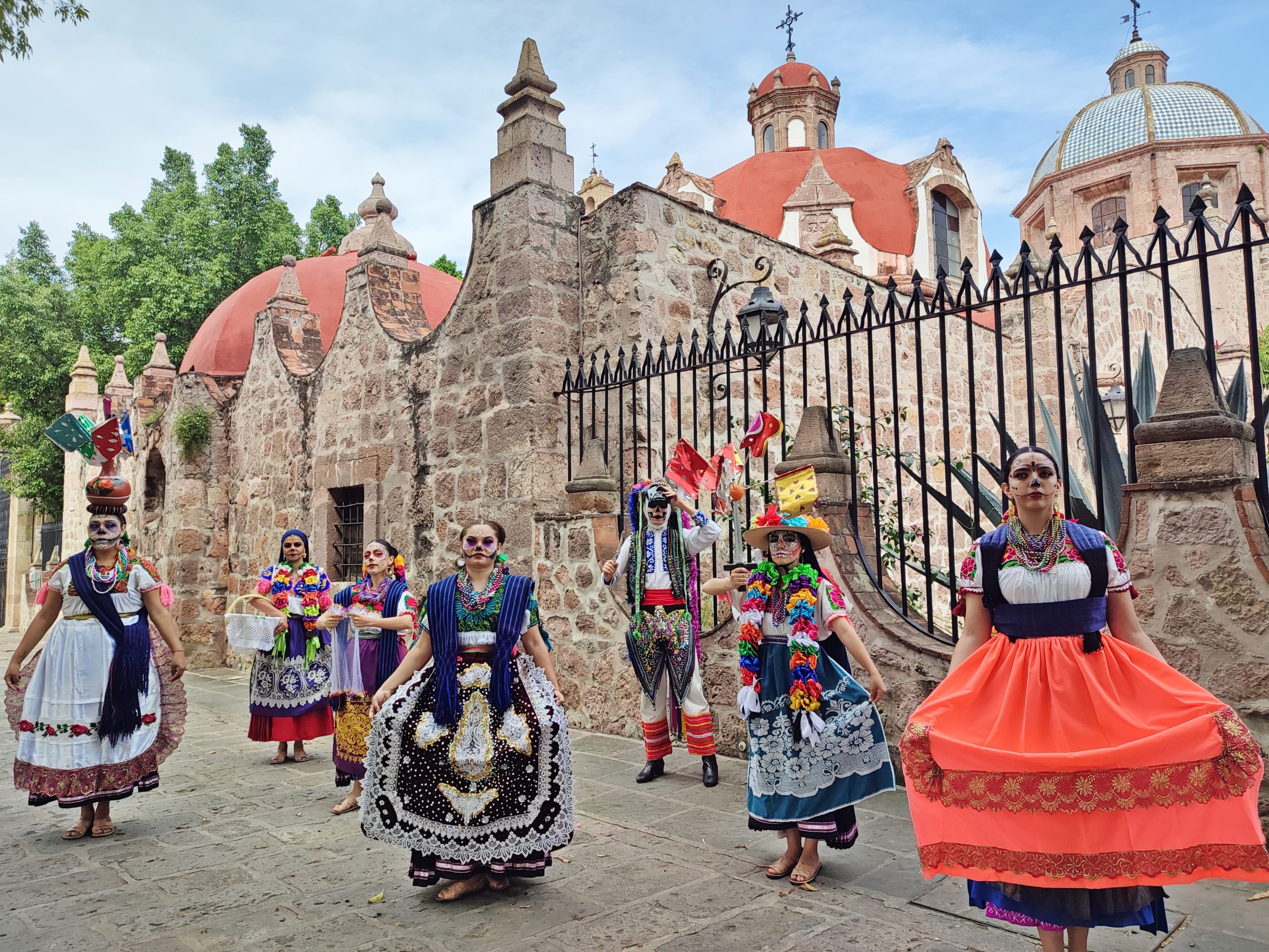 Catrinas tradicionales de Michoacán